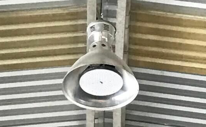 Factory Workshop High Bay LED Retrofit Lamps Application in Poland