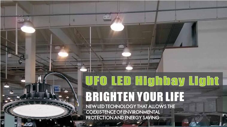 Pack of 2 Units 120° Beam Angle 5k 150W Daylight White LED UFO High Bay Lights 