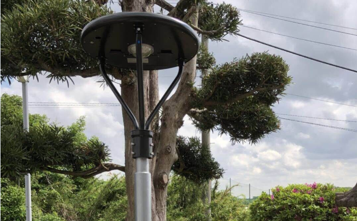 20W solar Post Ttop lights Applied in Gadern