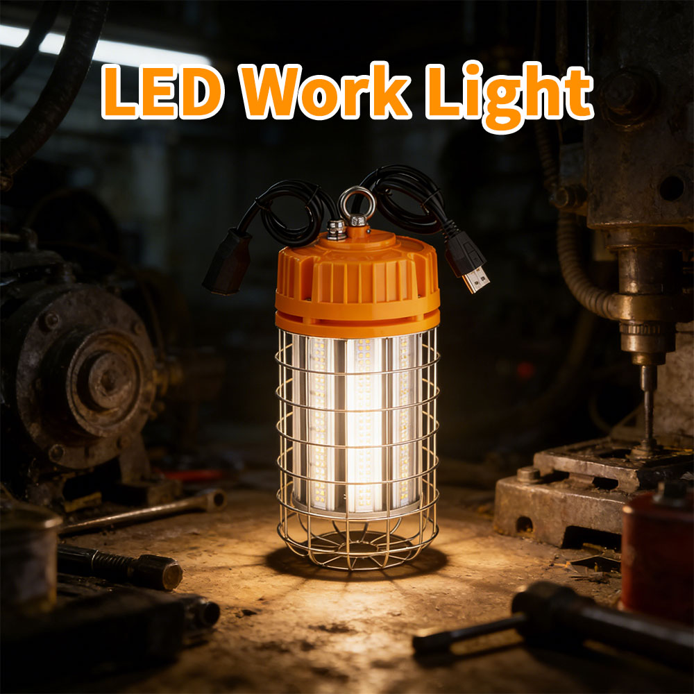150 Watt Temporary LED Work Light 5000K 19,500 Lumens - Image 3