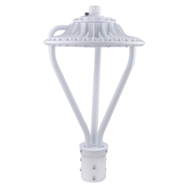 30W-50W-75W LED Post Top Area Light with Adjustable Color 3000K-4000K-5000K White Shape (2)