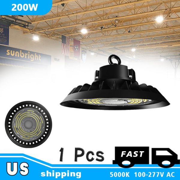 Led High Bay Ufo 200w 5000k 26000 Lumens Hook Mount 1.jpg
