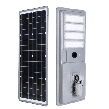 Solar Street Lights Outdoor 100W 5000K 7030LM with 60mm Angle Adjustable Spigot for Pathway Lighting (10)
