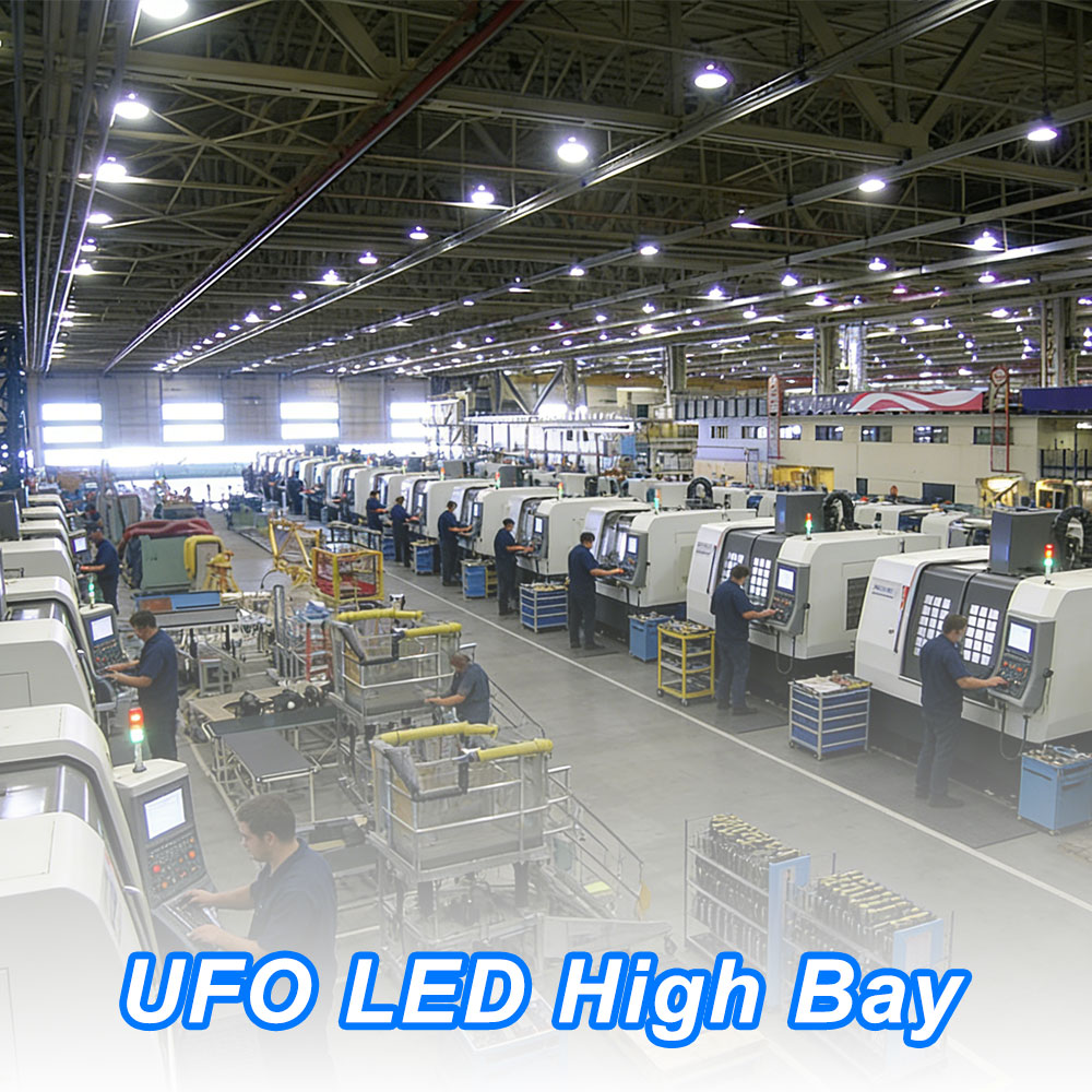 200W UFO Highbay Lights 5000K AC100-277VAC - Image 8