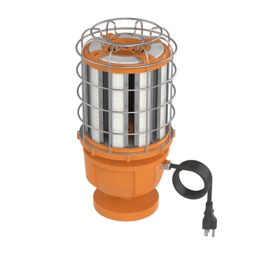 150W LED Construction Work Lights with Magnet bracket Installation (1)