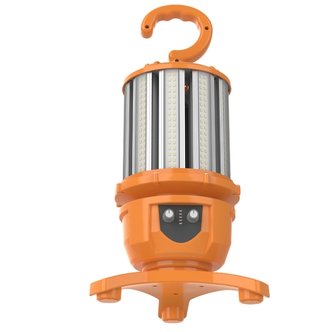 LED Temporary Work Lights 50W 5000K Rechargeable with battery backup (1)