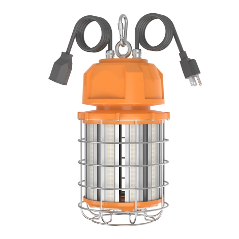 Temporary Led Work Lights 150W 5000K O hook with Linkable US plug cable (2)
